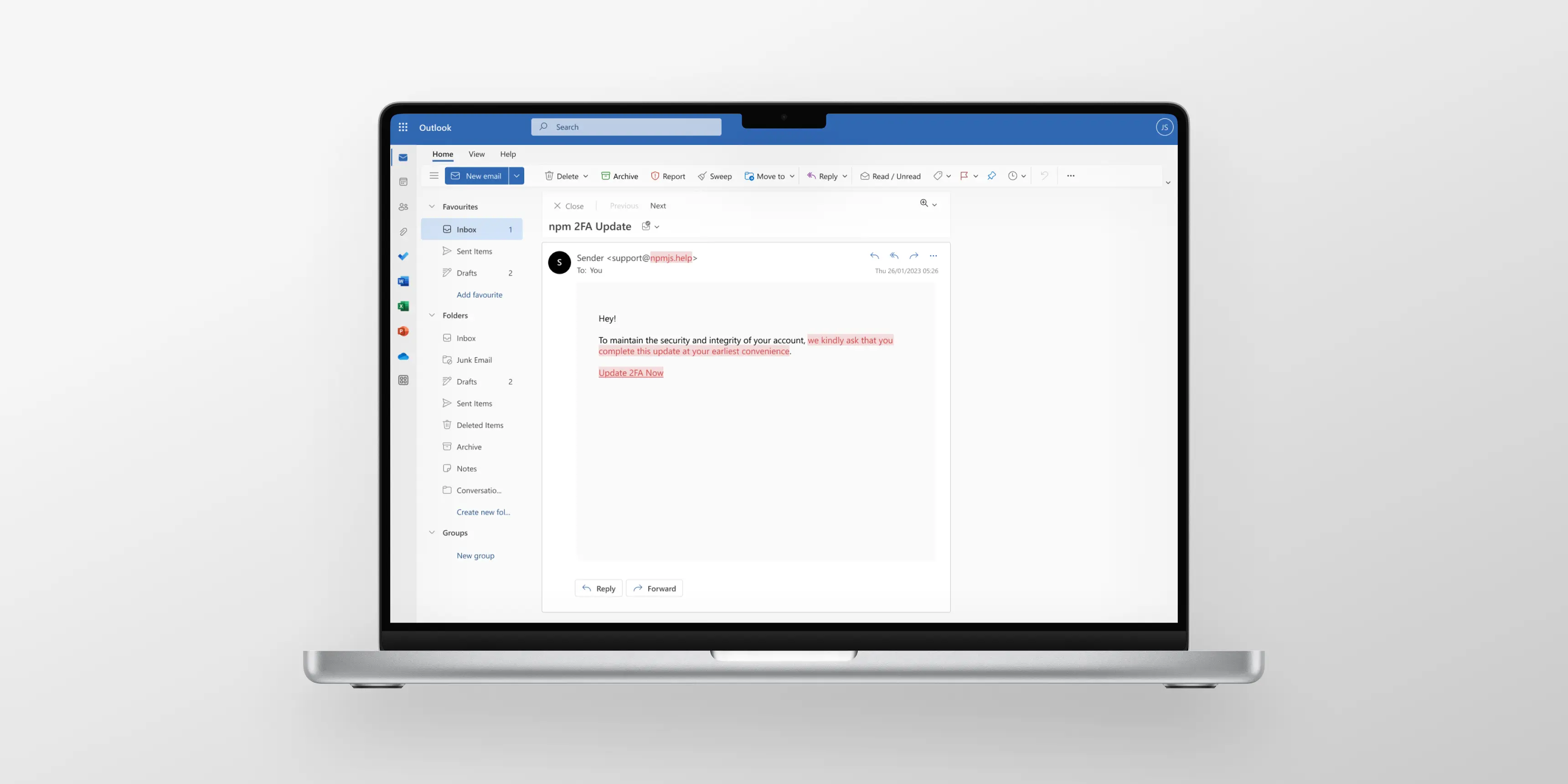 skeptiva email mockup